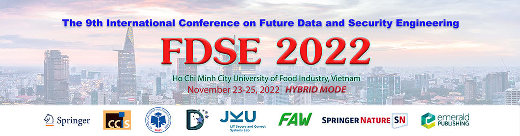 The 9th International Conference on Future Data and Security Engineering