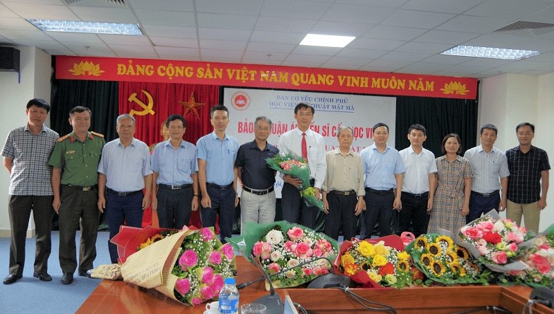 Nghiên cứu sinh Nguyễn Tiến Xuân bảo vệ thành công Luận án tiến sĩ cấp học viện