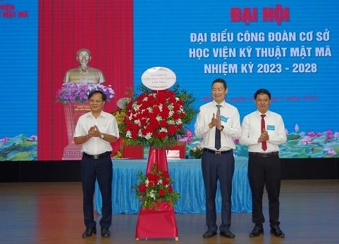 Đại hội Công đoàn cơ sở Học viện Kỹ thuật mật mã nhiệm kỳ 2023-2028 