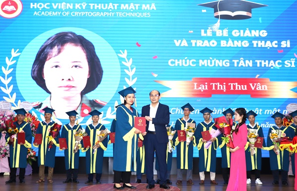 Học viện Kỹ thuật mật mã tổ chức Bế giảng và trao bằng Thạc sĩ năm 2023