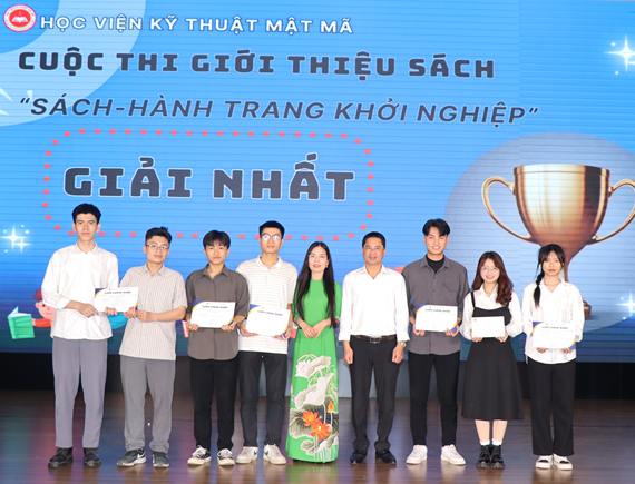 Chuỗi sự kiện Ngày sách và văn hóa đọc 2024 của Học viện Kỹ thuật mật mã