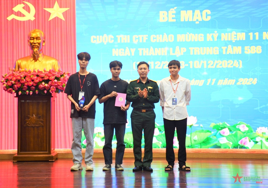 Học viện Kỹ thuật mật mã đạt giải Nhất cuộc thi cướp cờ (CTF) về an toàn thông tin do Bộ tư lệnh 86 tổ chức