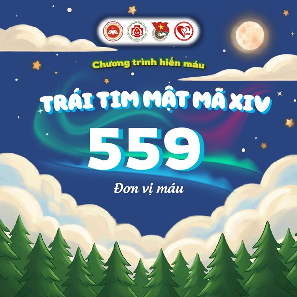 Học viện Kỹ thuật mật mã tổ chức chương trình hiến máu tình nguyện "Trái tim Mật Mã XIV"