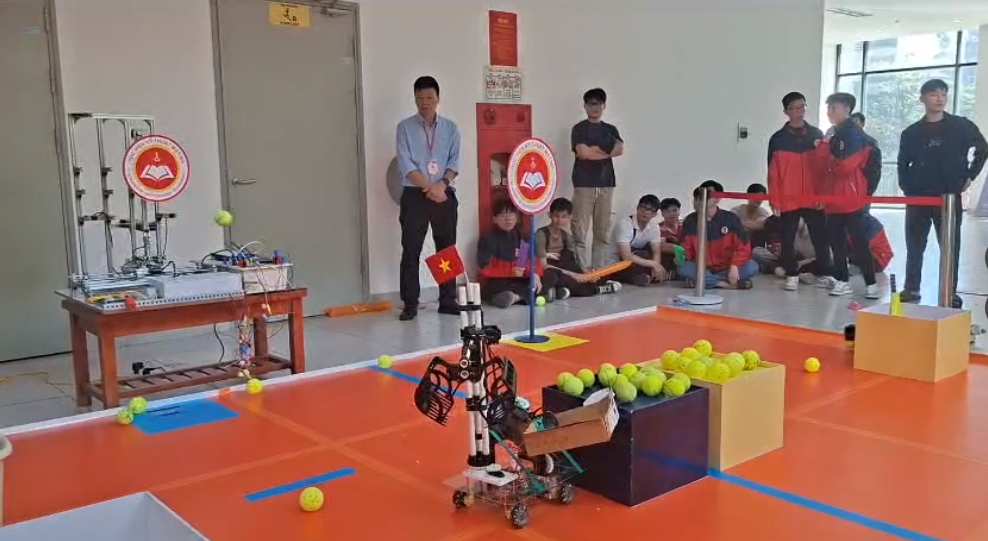 Học viện Kỹ thuật mật mã tổ chức Cuộc thi Robocon cấp Học viện năm 2025